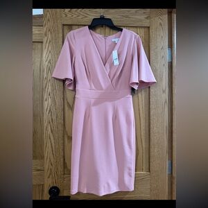 New York & Company Blush Midi Dress